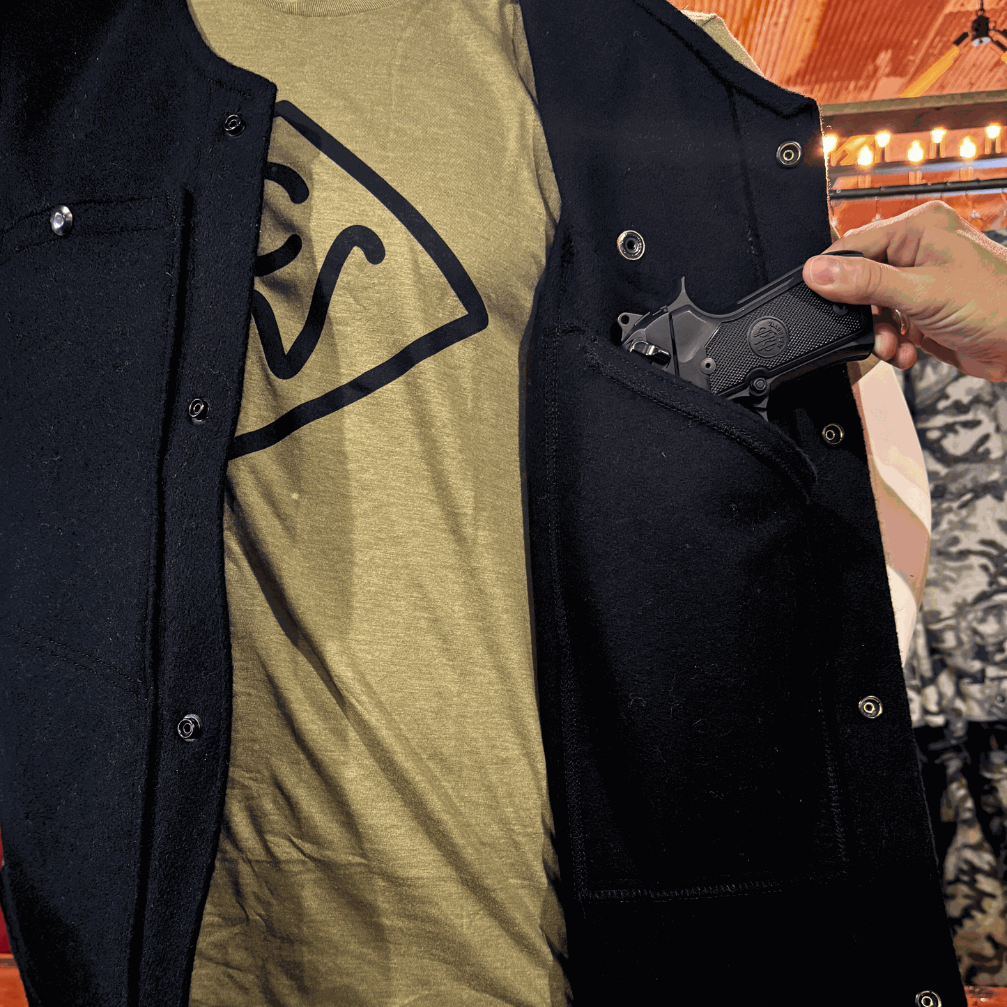Wool Core Vest