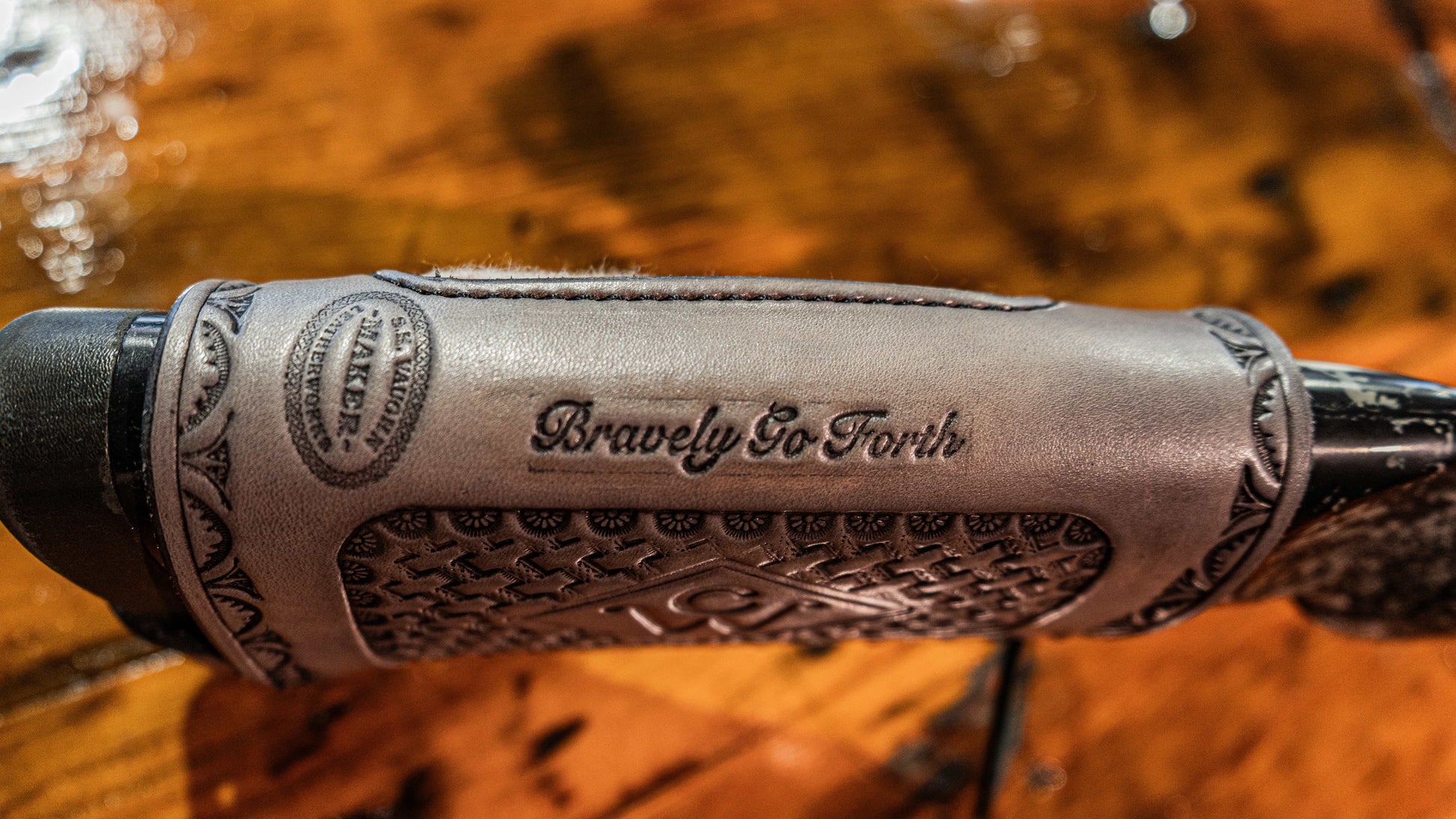 Leather Stock Cover