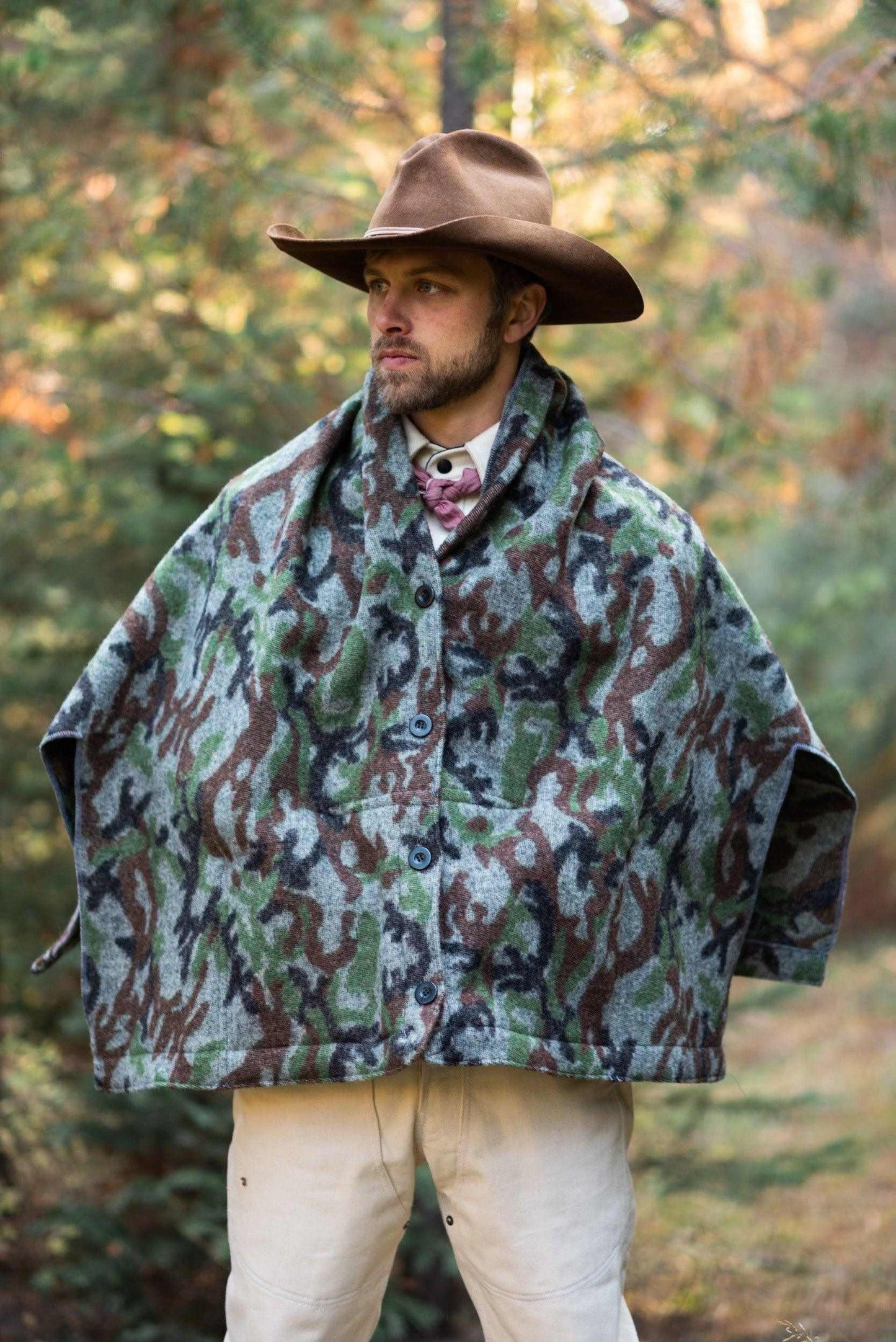 Backcountry Wool Poncho
