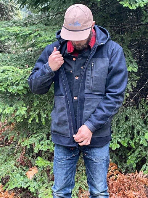 Wool Full Zip Jacket