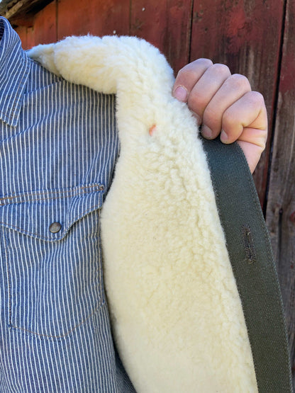 Denim+Wool Robust Vest