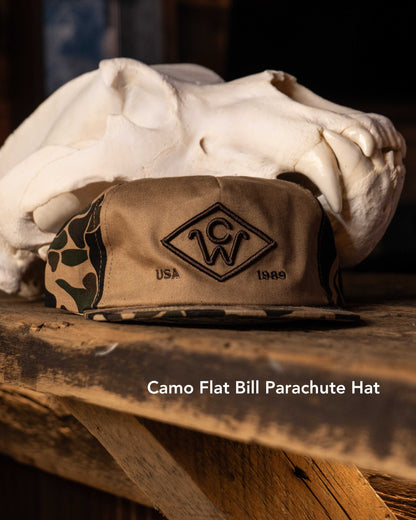 Cutweather Hats Camo Flat Parachute