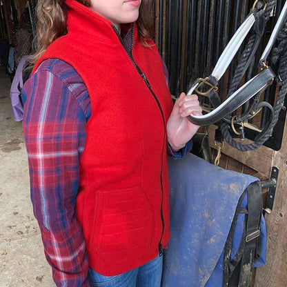 Womens Costilla Wool Vest