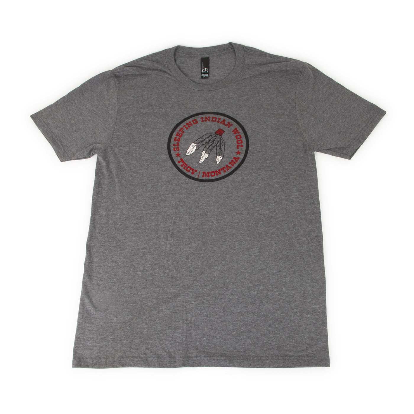 Sleeping Indian Perfect Tri®Tee Grey