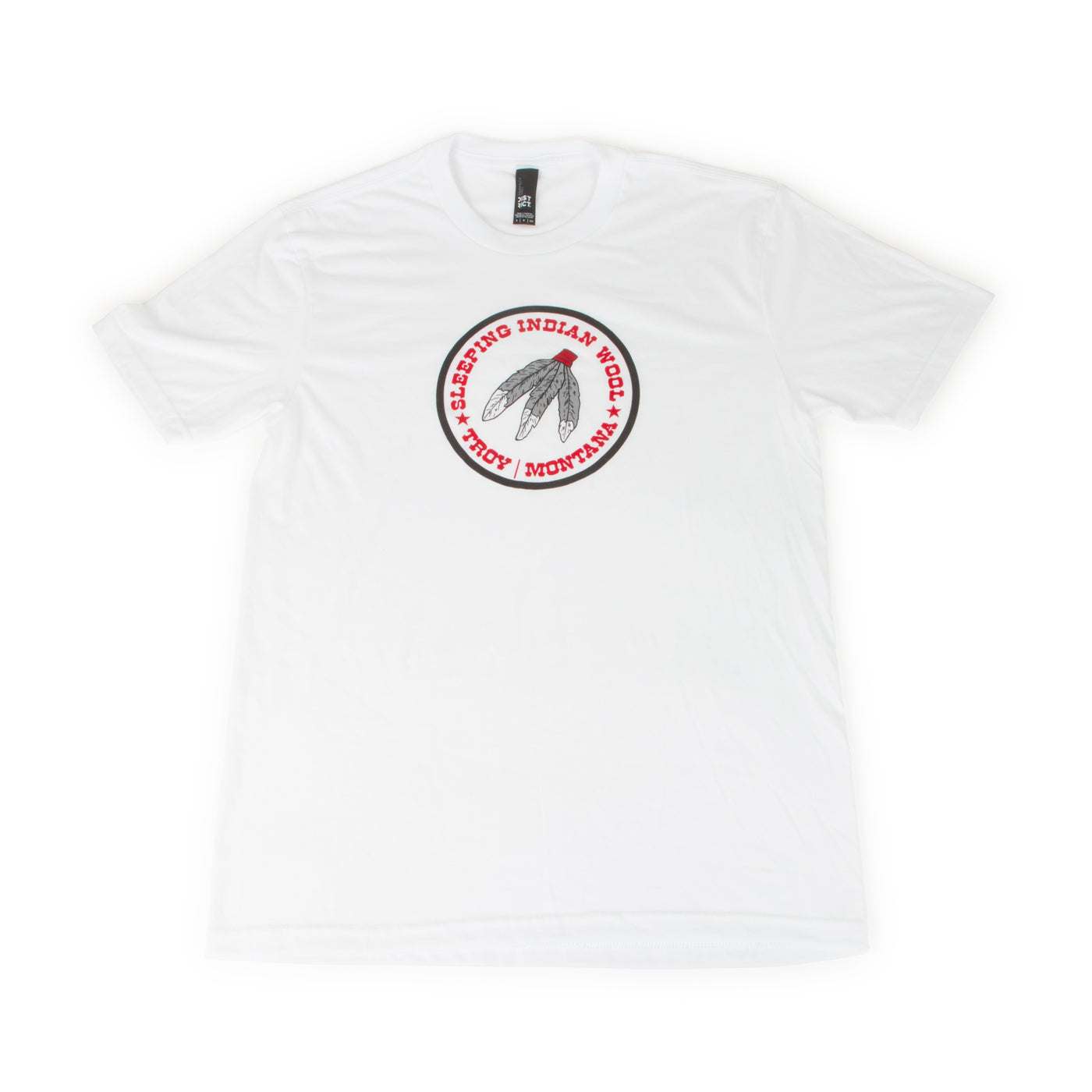 Sleeping Indian Perfect Tri®Tee White